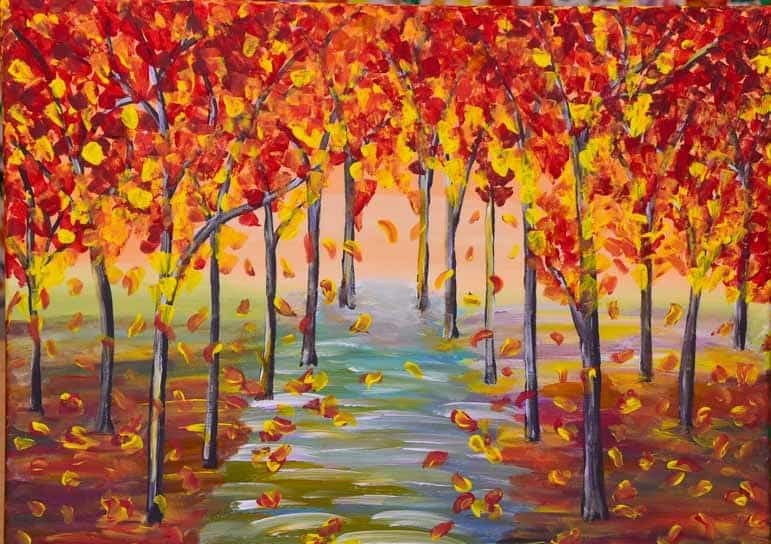 Painted Trees
